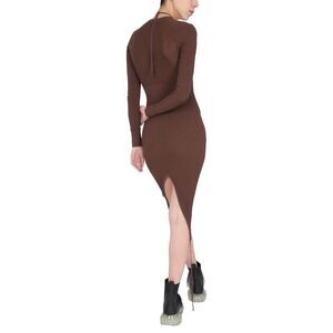 Andreadamo Women Dress With Cut Out Detail